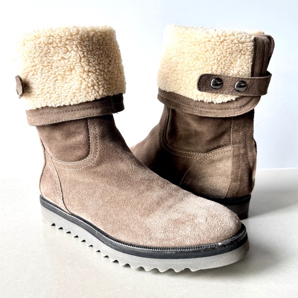 Shearling Aquatalia Rain Boots Aquatalia All-weather Boots With